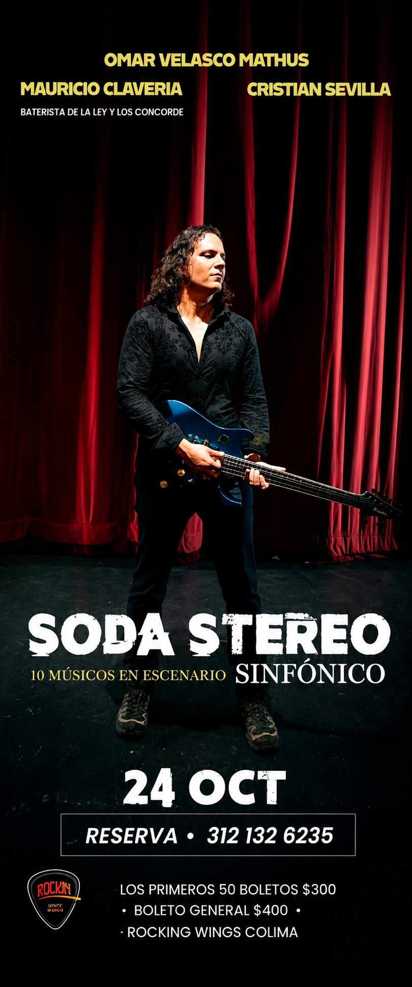 Tributo Soda Stereo Sinfónico | Mauricio Clavería